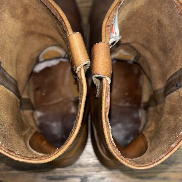 Vintage Red Wing Pecos 1178 Pull-On Work Boots Men’s 8D Brown Leather USA Made - Picture 8 of 8